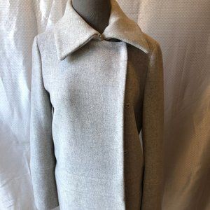 J Crew Light Grey Coat